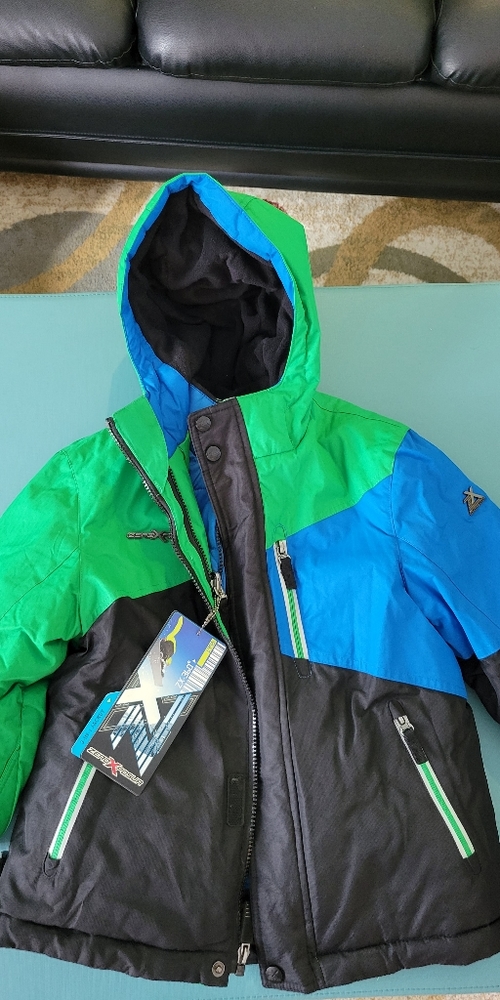 Boys Ski Coat Jacket by ZeroXposure New.